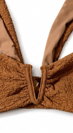 Top Perla Caramelo